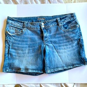 Decree Shorts, Denim, Blue Jean, Womens, Size 17